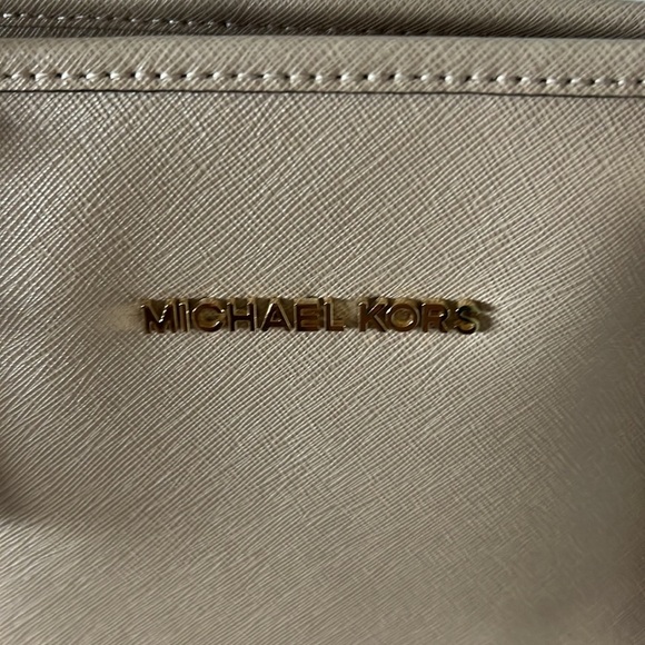 Tan/Khaki Michael Kors Tote Bag - Picture 4 of 6